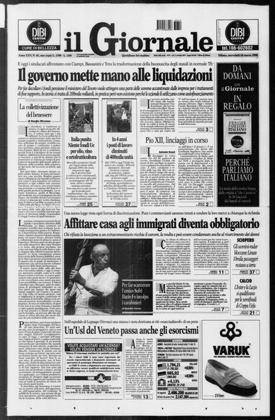 Il giornale : quotidiano del mattino